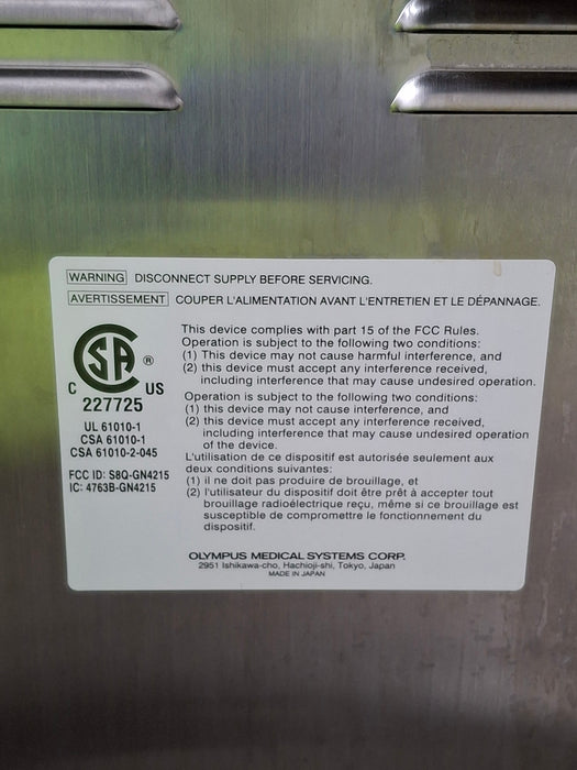 Olympus OER-Pro Automated Endoscope Reprocessor