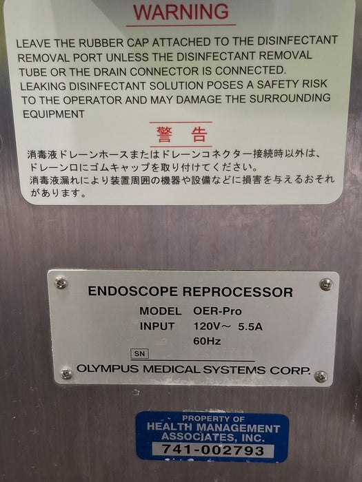 Olympus OER-Pro Automated Endoscope Reprocessor