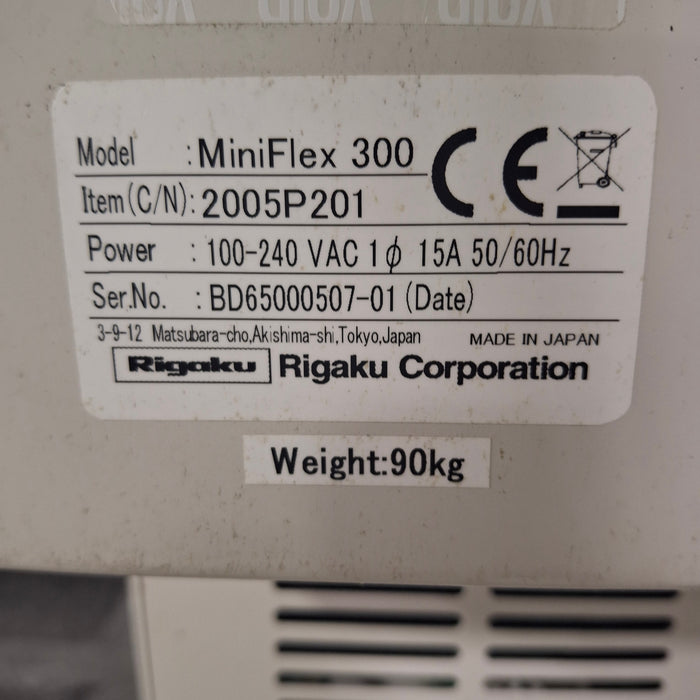 Rigaku MiniFlex 300 X-ray Diffractometer
