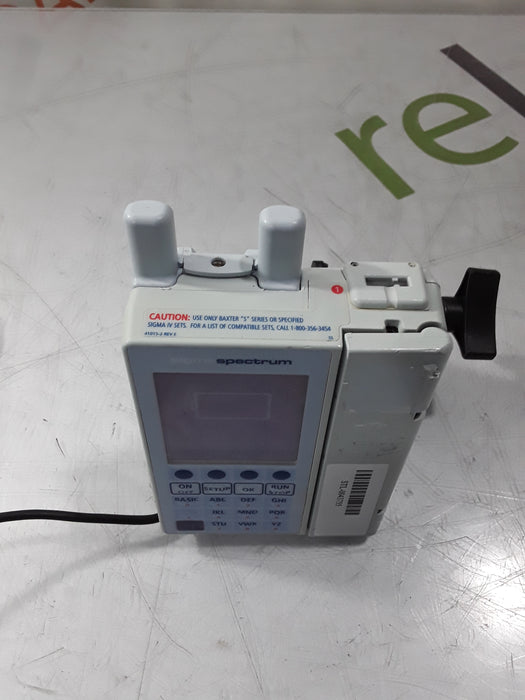 Baxter Sigma Spectrum 6.05.14 with A/B/G/N Battery Infusion Pump
