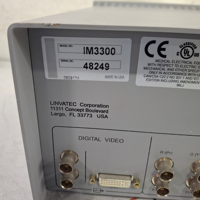 Linvatec 3CCD Camera Control Unit