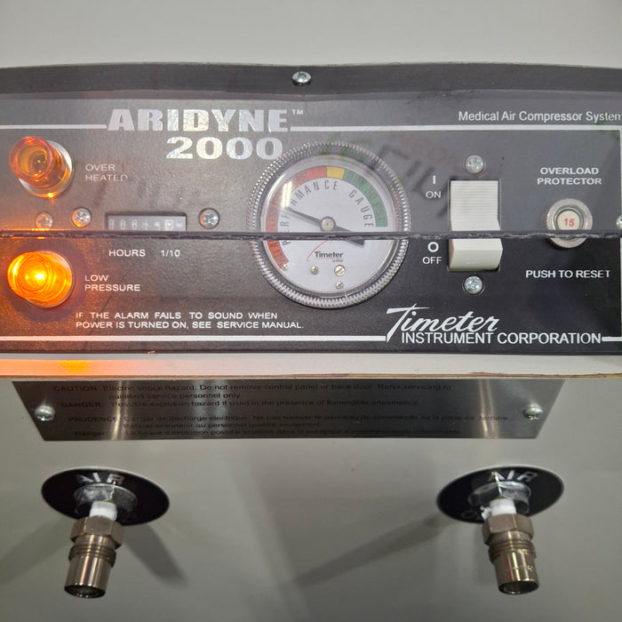 Timeter Instrument Corporation Aridyne 2000 Air Compressor System