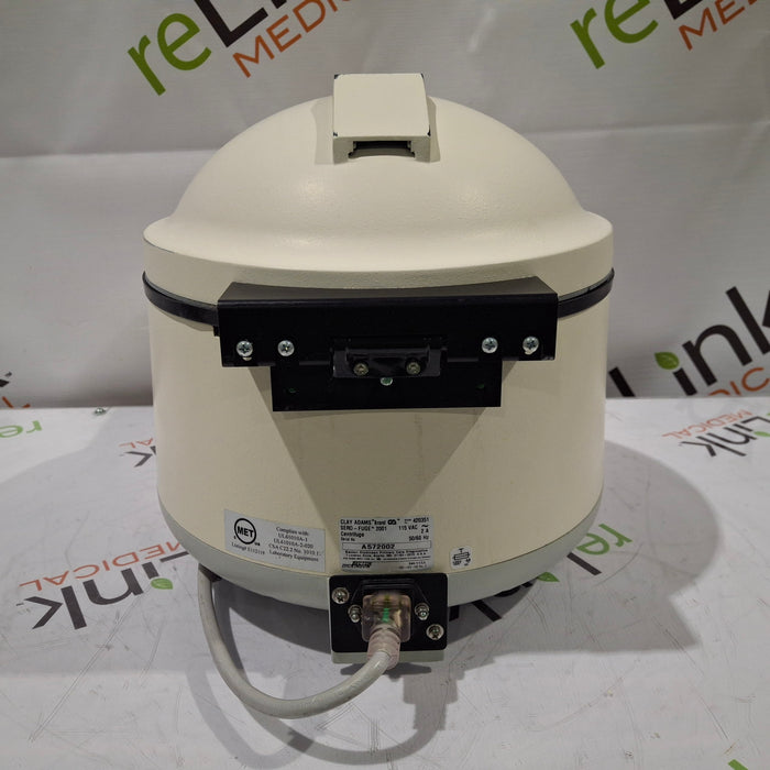 Clay Adams Sero-Fuge 2001 Centrifuge