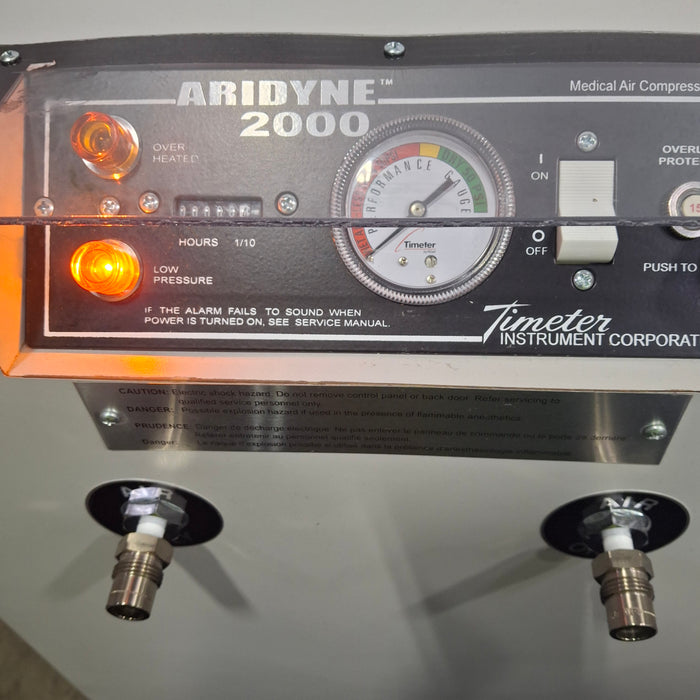 Timeter Instrument Corporation Aridyne 2000 Air Compressor System