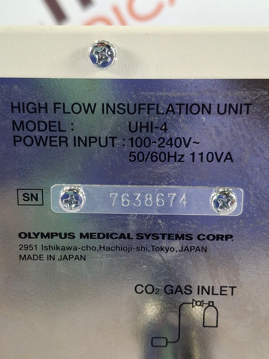 Olympus UHI-4 Intra-Abdominal Insufflation Unit
