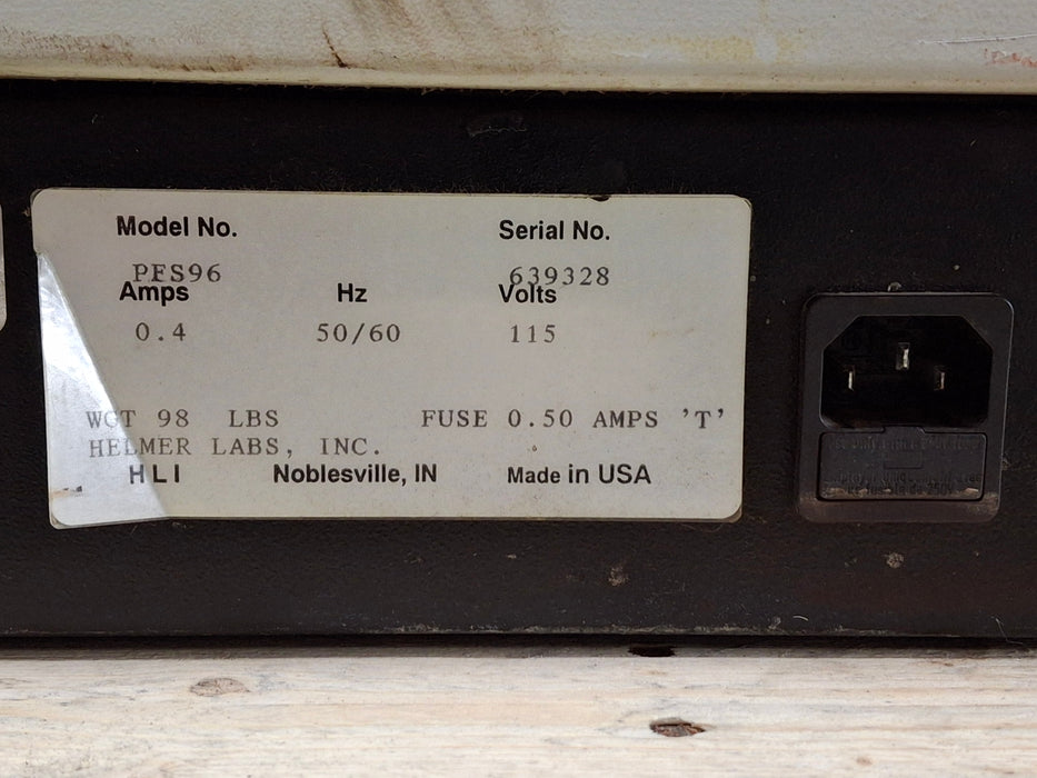 Helmer Inc PFS96 Platelet Agitator