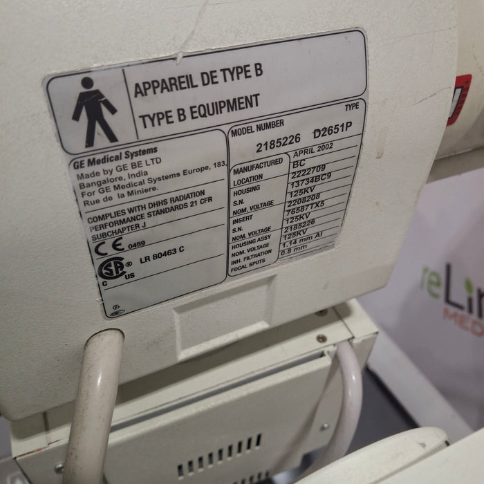 GE Healthcare AMX 4 Plus Portable X-Ray Unit