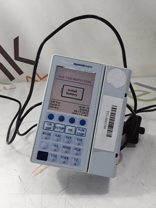 Baxter Sigma Spectrum 6.05.14 without Battery Infusion Pump