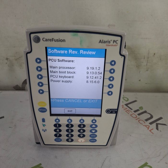 CareFusion Alaris 8015 Large Screen POC Infusion Pump