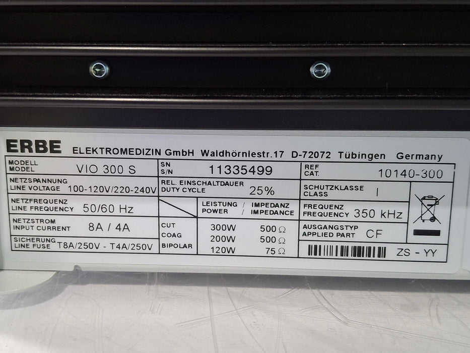 Erbe VIO 200S Electrosurgical Unit