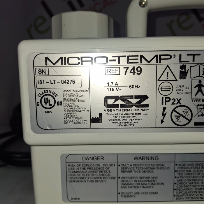 Cincinnati Sub-Zero CSZ Micro-Temp LT Hypothermia Unit