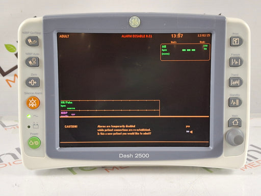 GE Healthcare GE Healthcare Dash 2500 Patient Monitor Patient Monitors reLink Online