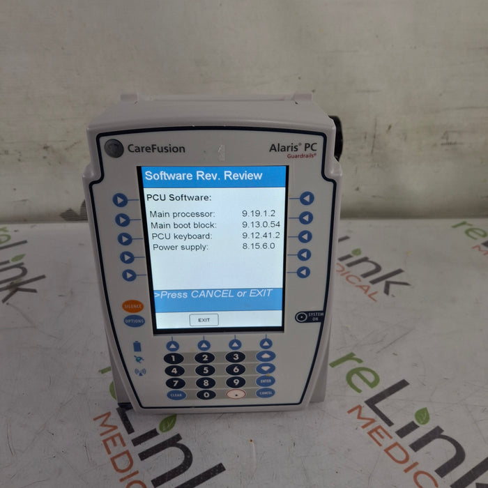 CareFusion Alaris 8015 Large Screen POC Infusion Pump