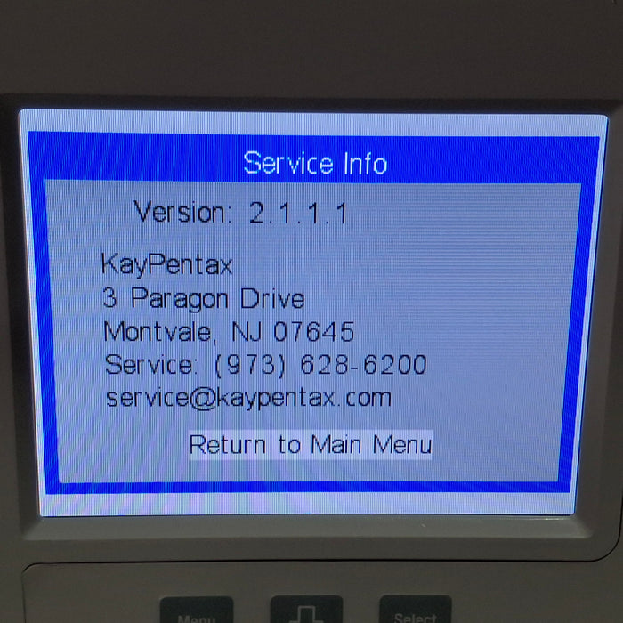 KayPentax 9400 Laryngeal Strobe Light Source