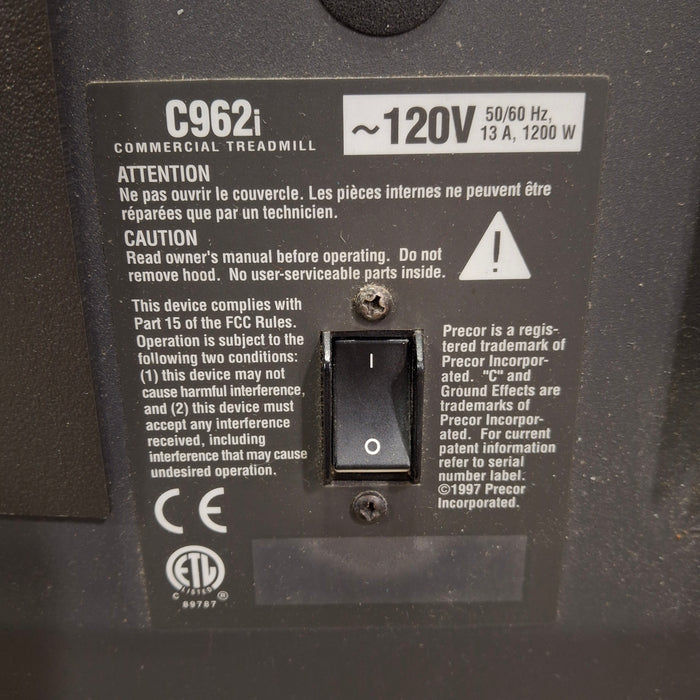 Precor USA C962i Commercial Treadmill