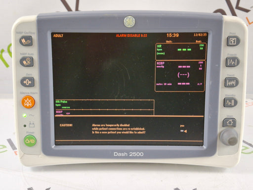 GE Healthcare GE Healthcare Dash 2500 Patient Monitor Patient Monitors reLink Online
