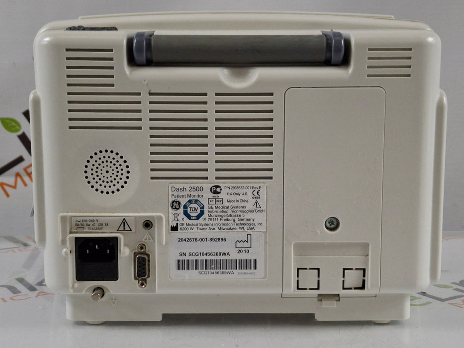 GE Healthcare Dash 2500 Patient Monitor