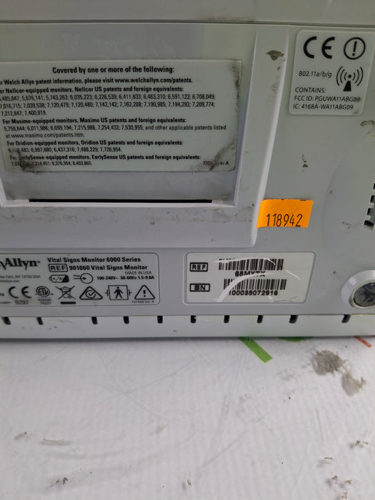 Welch Allyn Connex 6800 68MXTX - Masimo SpO2, SureTemp Vital Signs Monitor