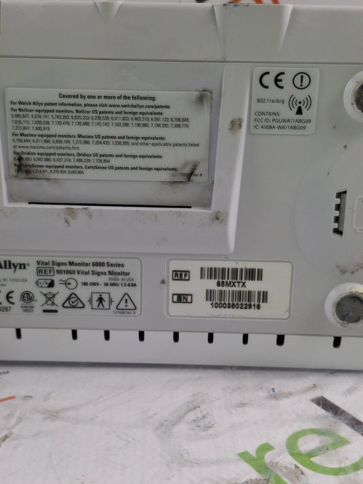 Welch Allyn Connex 6800 68MXTX - Masimo SpO2, SureTemp Vital Signs Monitor