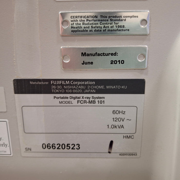 Fujifilm FCR Go Mobile X-Ray System