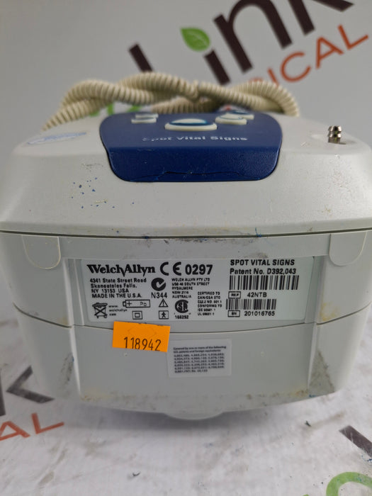 Welch Allyn Spot 420 - NIBP, Temp, Nellcor SpO2 Vital Signs Monitor