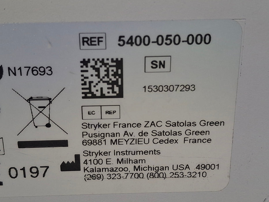 Stryker 5400-050 Core Powered Instrument Driver