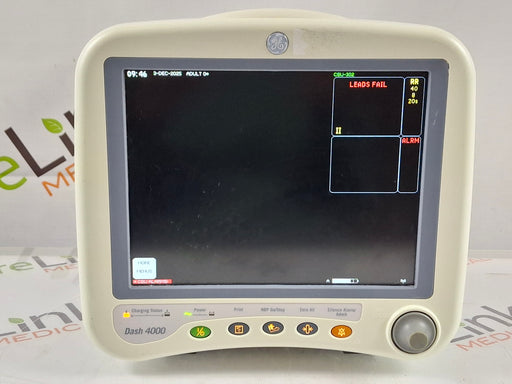 GE Healthcare GE Healthcare Dash 4000 - GE/Nellcor SpO2 Patient Monitor Patient Monitors reLink Online