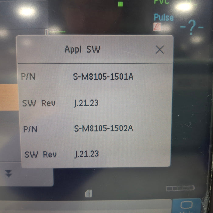 Philips Intellivue MP5 - ECG, OxiMax SpO2, NIBP Patient Monitor