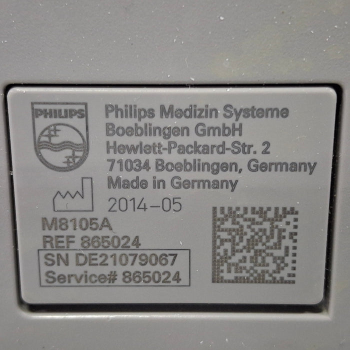 Philips Intellivue MP5 - ECG, OxiMax SpO2, NIBP Patient Monitor