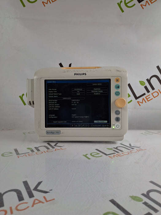 Philips Suresigns VS3 Vital Signs Monitor