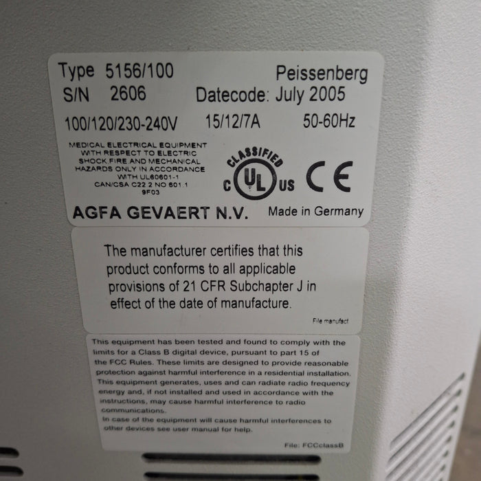 AGFA CR 25 CR Reader