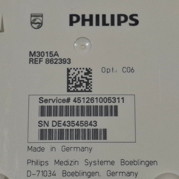 Philips M3015A-C06 CO2, Temp, IBP Extension Module