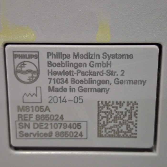 Philips Intellivue MP5 - ECG, OxiMax SpO2, NIBP Patient Monitor