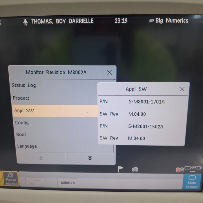 Philips IntelliVue MP30 - Anesthesia Patient Monitor