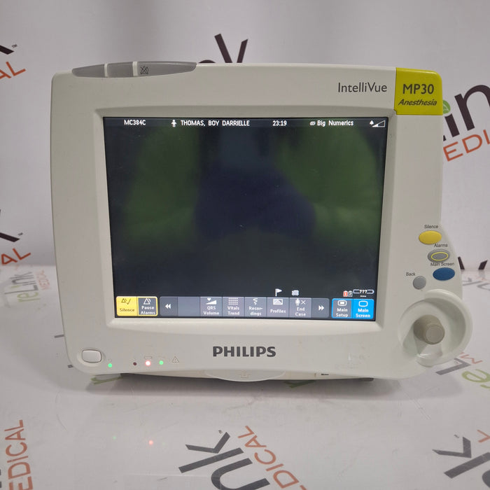 Philips IntelliVue MP30 - Anesthesia Patient Monitor