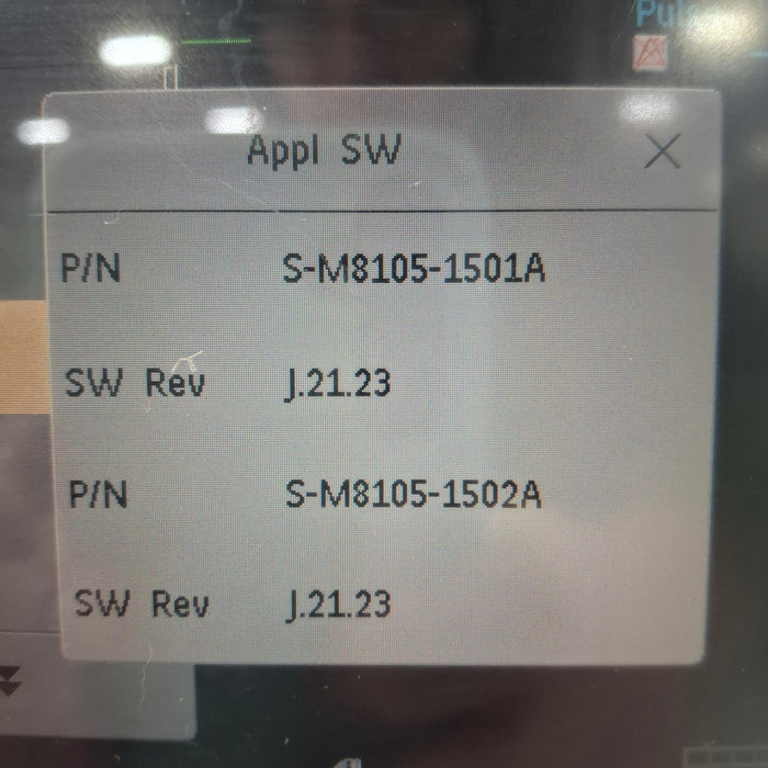 Philips Intellivue MP5 - ECG, OxiMax SpO2, NIBP Patient Monitor