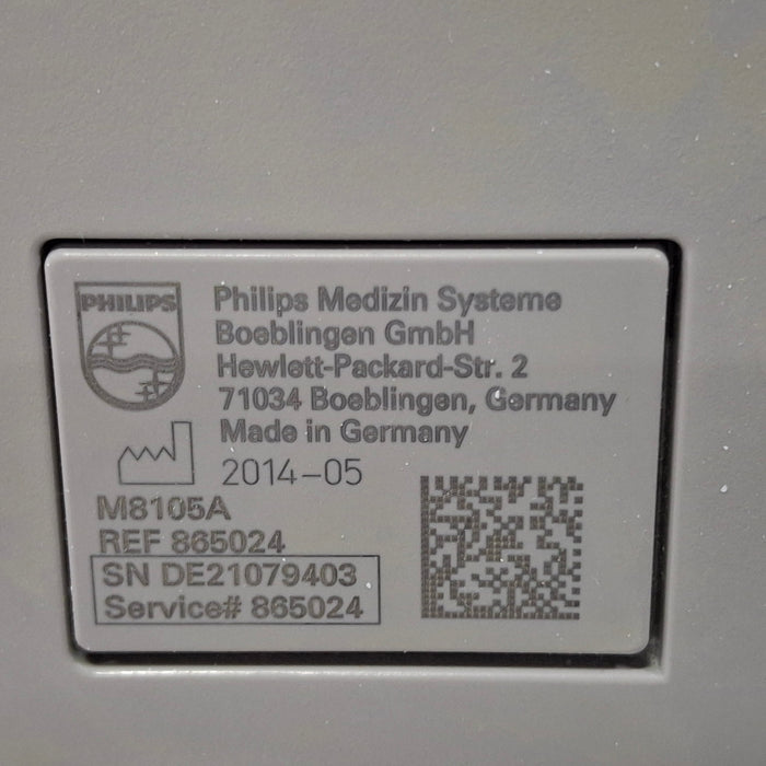 Philips Intellivue MP5 - ECG, OxiMax SpO2, NIBP Patient Monitor