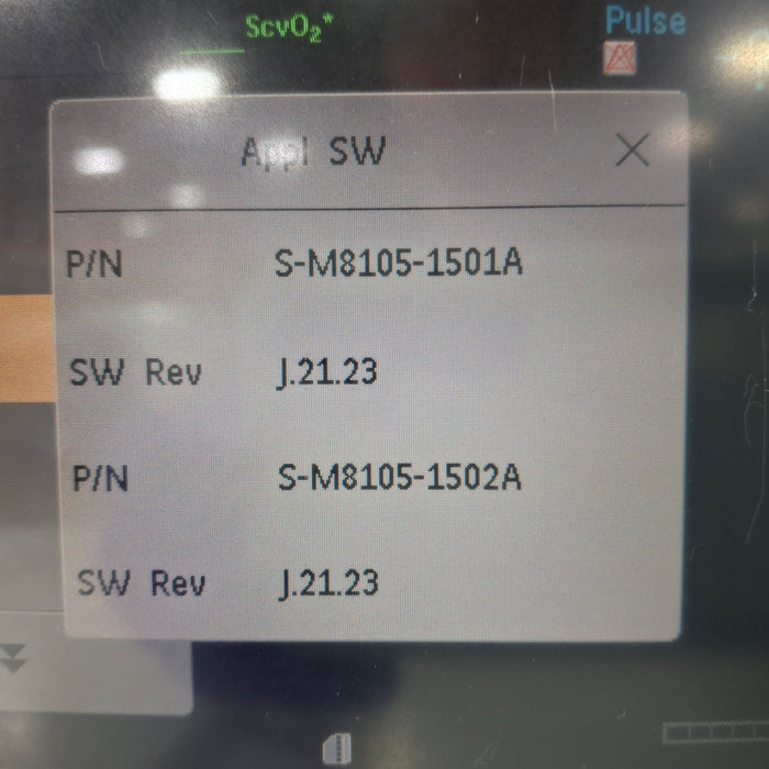 Philips Intellivue MP5 - ECG, OxiMax SpO2, NIBP Patient Monitor