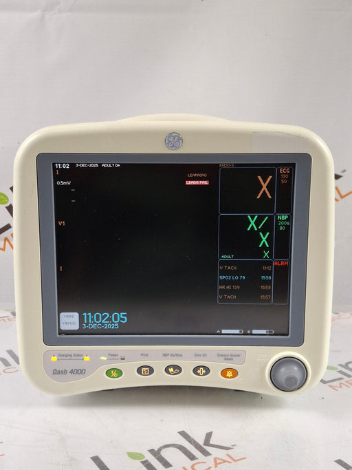 GE Healthcare GE Healthcare Dash 4000 - GE/Nellcor SpO2 Patient Monitor Patient Monitors reLink Online