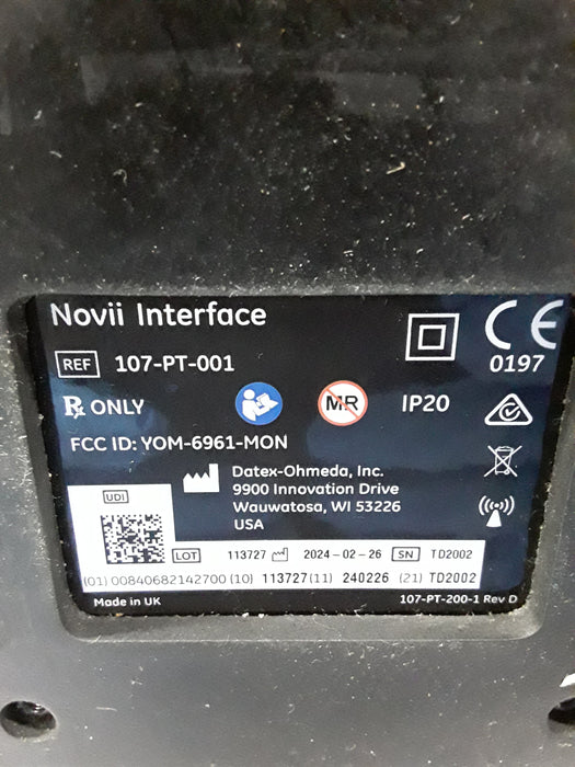 Monica Healthcare Limited 107-PT-001 Fetal Monitor