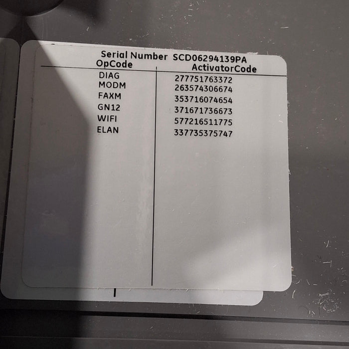 GE Healthcare MAC 5500 ECG without CAM Module