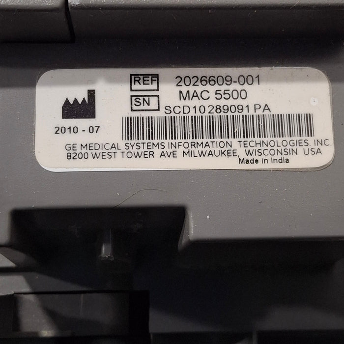 GE Healthcare GE Healthcare MAC 5500 ECG without CAM Module Cardiology reLink Online