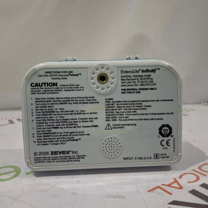 Moog Medical Enteralite Infinity Enteral Feeding Pump