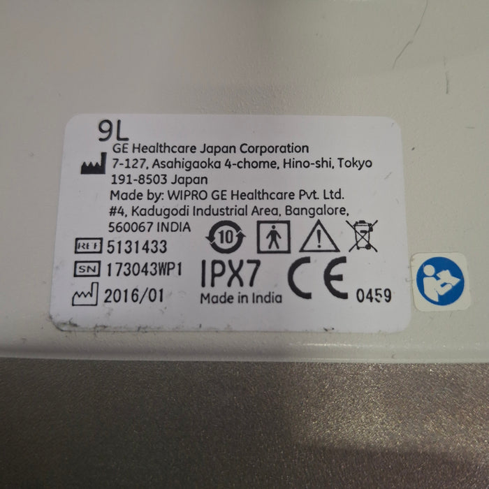 GE Healthcare 9L Linear Array Transducer