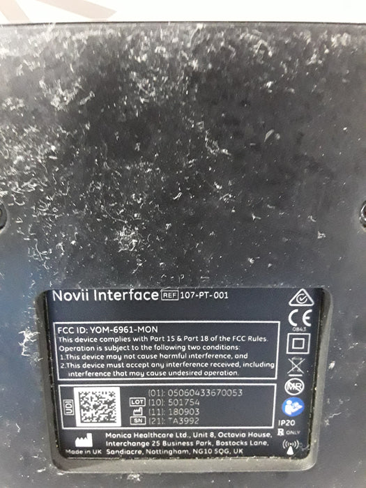 Monica Healthcare Limited 107-PT-001 Fetal Monitor