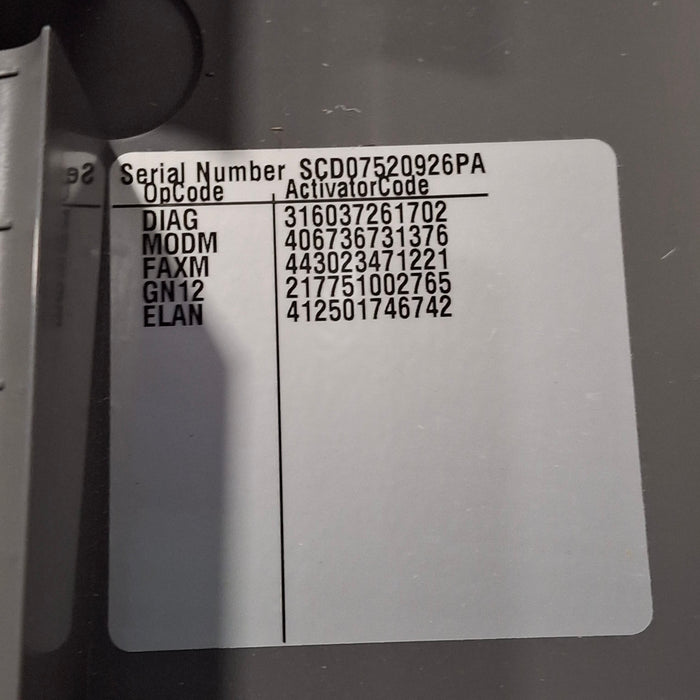 GE Healthcare MAC 5500 ECG without CAM Module