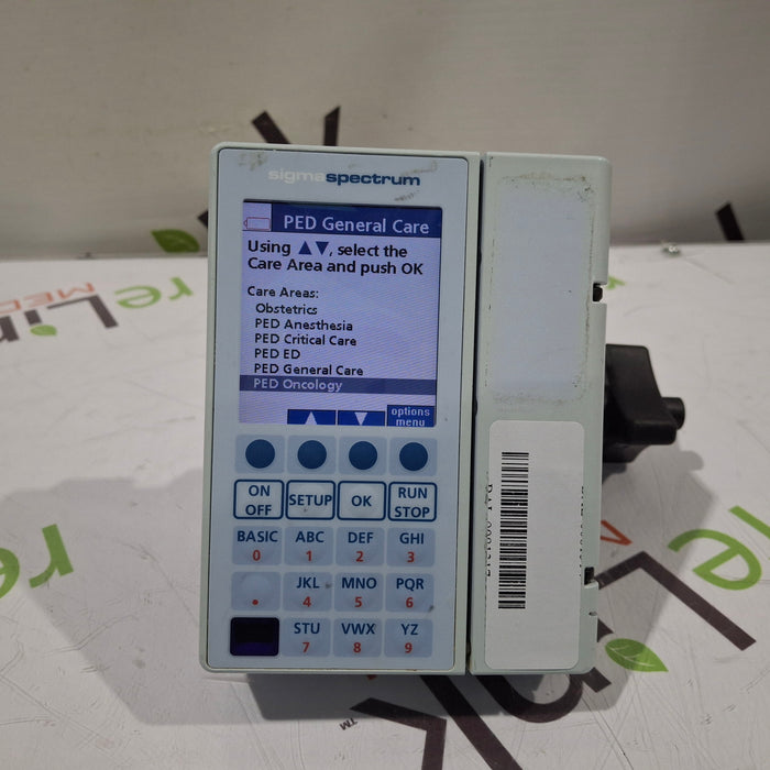 Baxter Sigma Spectrum 8.00.03 w/o Battery Infusion Pump