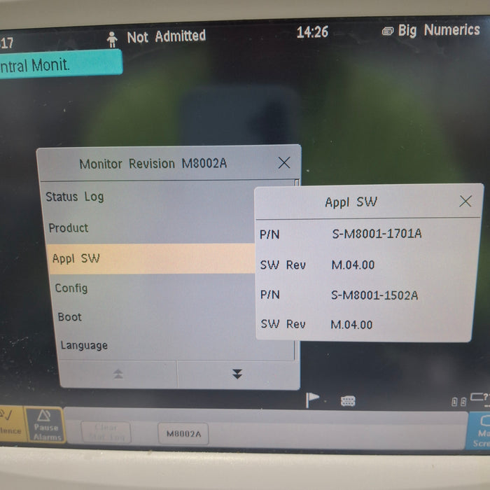 Philips IntelliVue MP30 - Anesthesia Patient Monitor