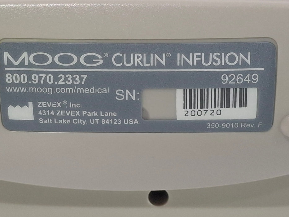 Moog Medical Curlin 6000 CMS Infusion Pump