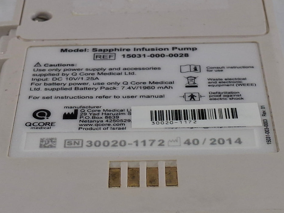 QCore Medical Sapphire Multi-Therapy Infusion Pump